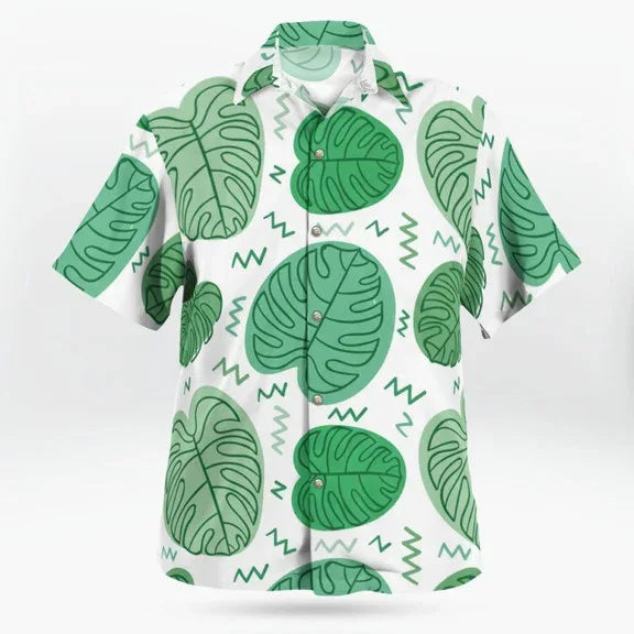 Zigleaf Flow Hawaiian Shirt – Aussie Dreamtime Tropical Edition - Aussie Dreamtime