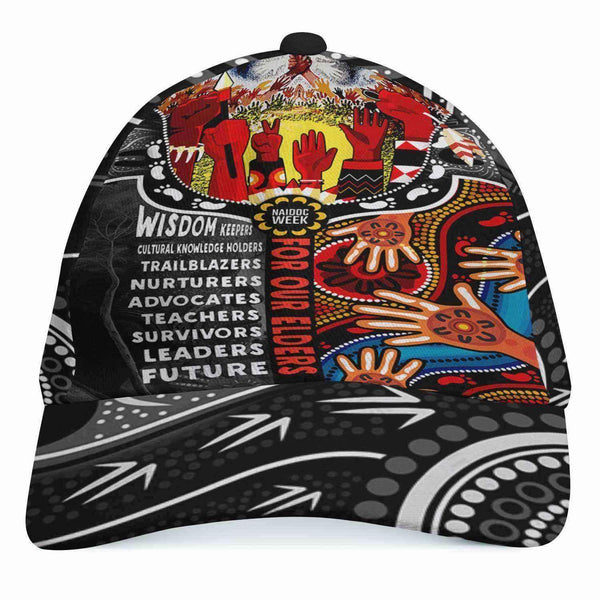 Aussie Dreamtime Australia Naidoc Week 2023 Cap - Pay Homage To Our Elders - View 1