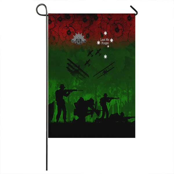 Aussie Dreamtime Australia Remembrance Day Flag - For Your Tomorrow We Gave Our Today - View 1