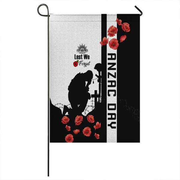 Aussie Dreamtime Australia Remembrance Day Flag - Lest We Forget Simple Style Flag - View 1