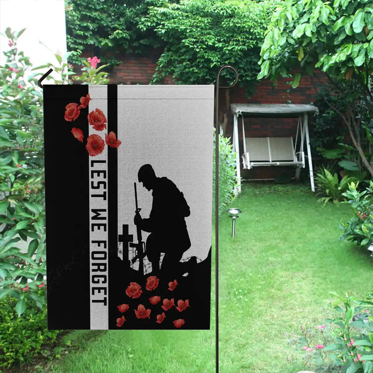 Australia Remembrance Day Flag - Lest We Forget Simple Style Flag ...