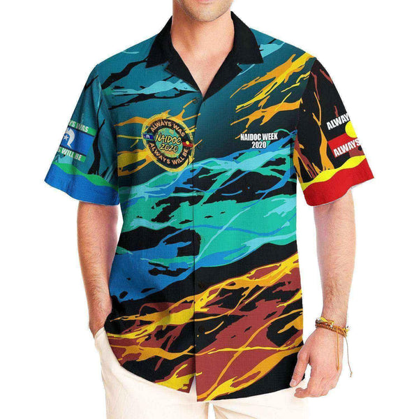 Aussie Dreamtime Australia Naidoc Week 2020 Hawaiian Shirt - Always Was Always Will Be (Restock) Hawaiian Shirt - View 1