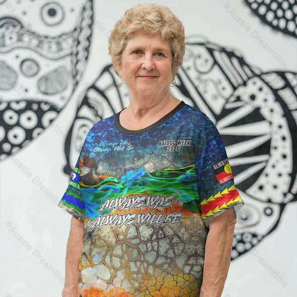 Aussie Dreamtime Australia Naidoc Week 2020 T-Shirt - Always Was Always Will Be Natural Soul (Restock) T-Shirt - View 1