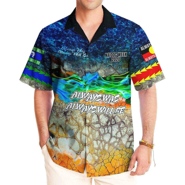 Aussie Dreamtime Australia Naidoc Week 2020 Hawaiian Shirt - Always Was Always Will Be Natural Soul (Restock) Hawaiian Shirt - View 1