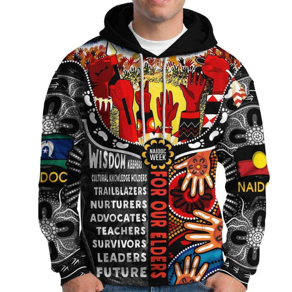 Aussie Dreamtime Australia Naidoc Week 2023 Hoodie Pay Homage To Our Elders Hoodie - View 1