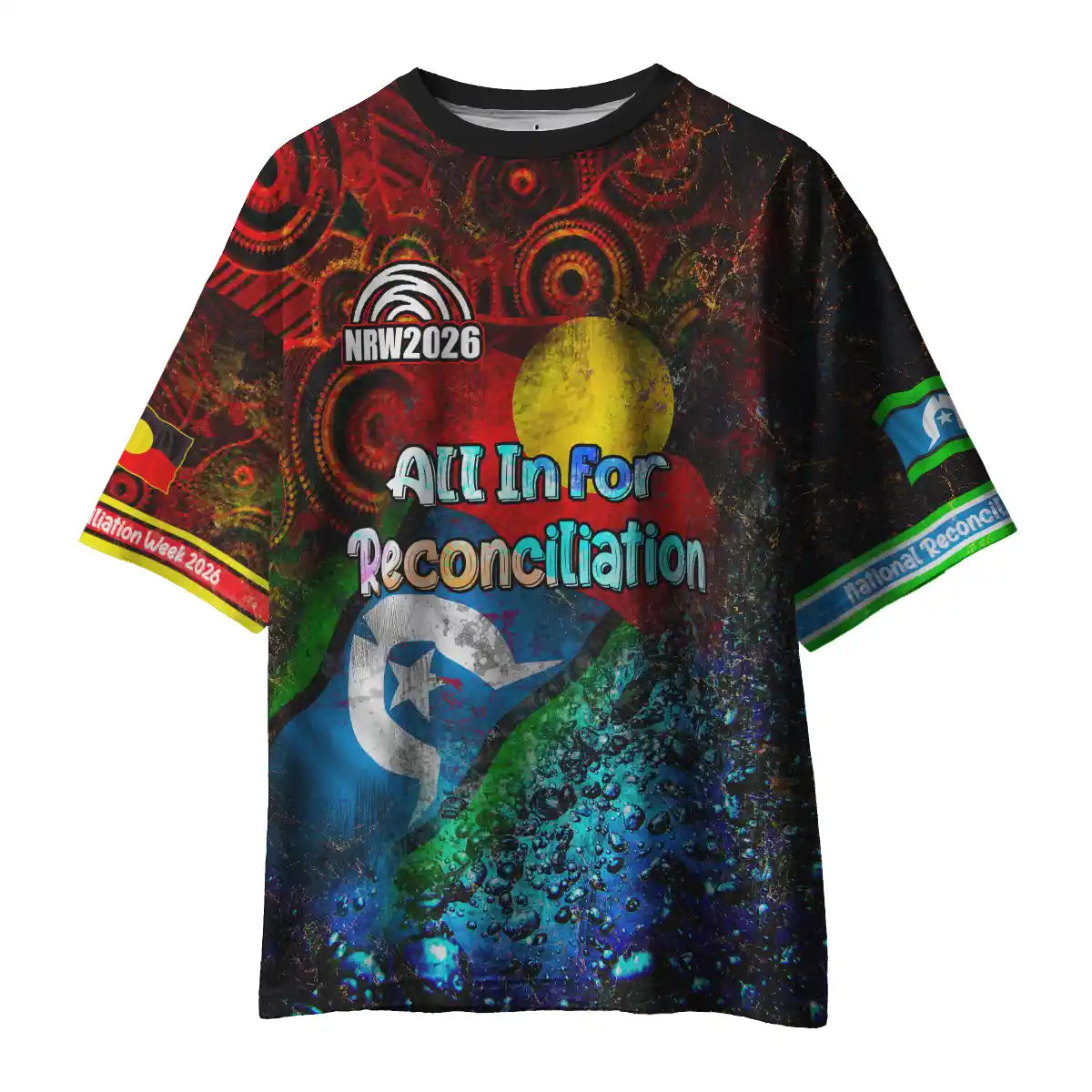 NRW 2026 Indigenous Flag T-Shirt | Aussie Dreamtime