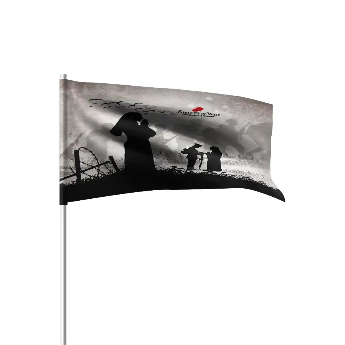 Sister of War Remembrance Day Flag | Aussie Dreamtime