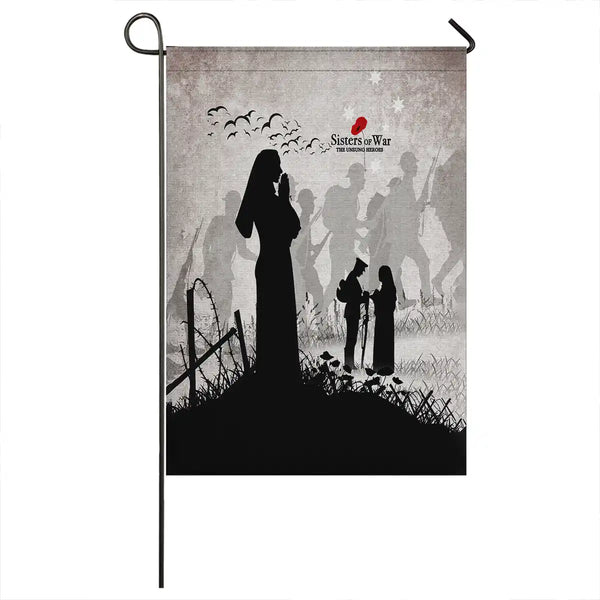 Aussie Dreamtime Australia Remembrance Day Flag - Sister Of War Flag - View 1
