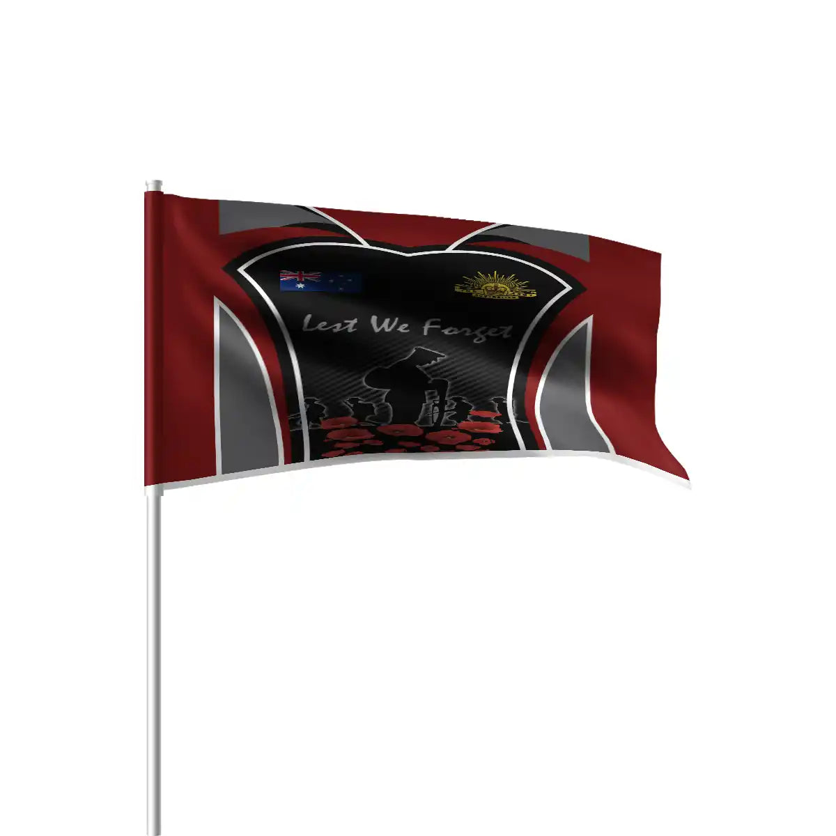 Australia Remembrance Day Flag - Today Lest We Forget Flag – Aussie ...